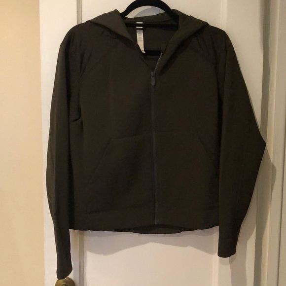 lululemon athletica Jackets & Blazers - Lululemon olive green reform jacket size 6
